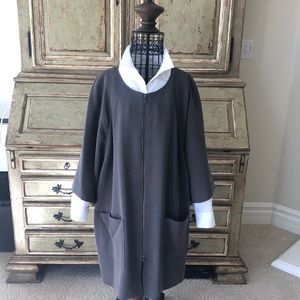 NWT Rachel Roy Dark Gray Car Coat Size XL.